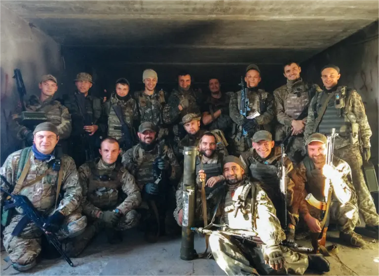 Перша ротація групи К-2 у Мар'їнці, 2018 рік .