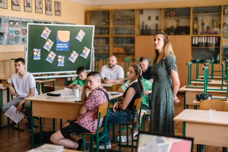 Інтелектуальне волонтерство. Фото: Катерина Лащикова.