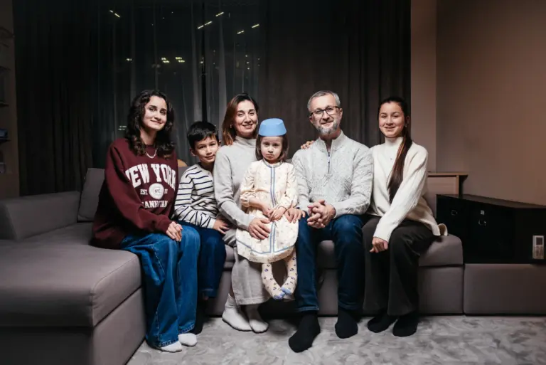 Родина Нарімана Джеляла. Фото: Павло Юз.